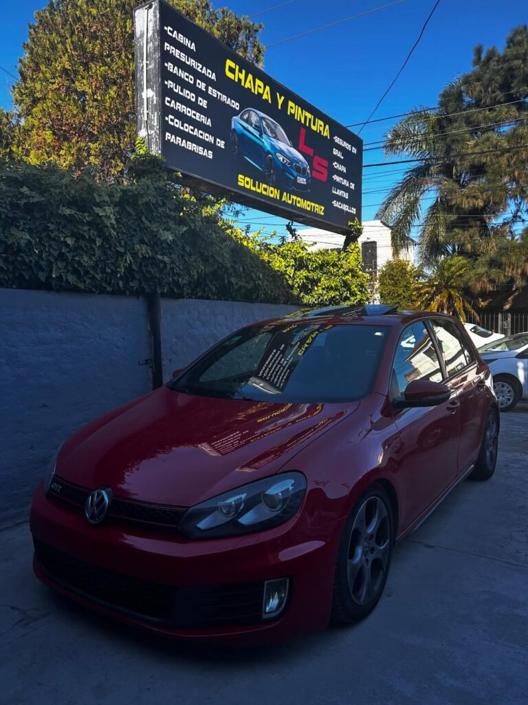 Nuevo ingreso, Goft GTI para reparacion y repitando de paragolpes trasero (3)